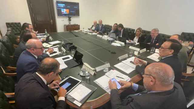 Consejo Andaluz de Universidades presidido por el consejero José Carlos Gómez Villamandos.