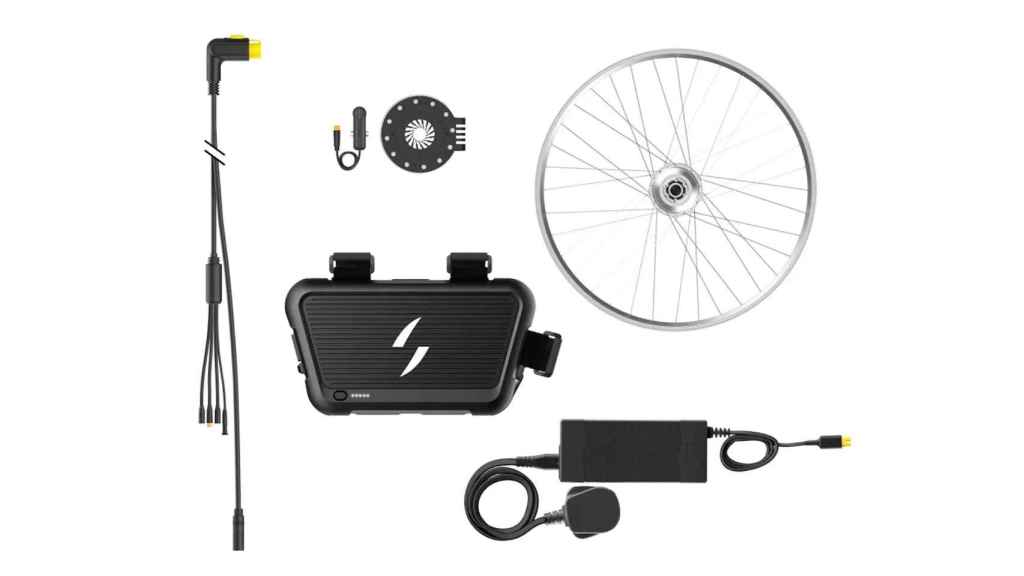 Todos los componentes del kit Swytch Go