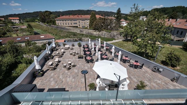 Terraza del Hotel San Lorenzo.