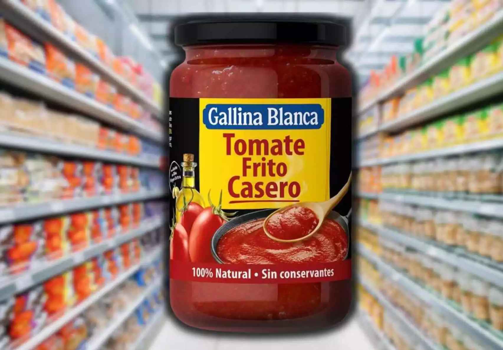 Tomate frito Gallina Blanca.