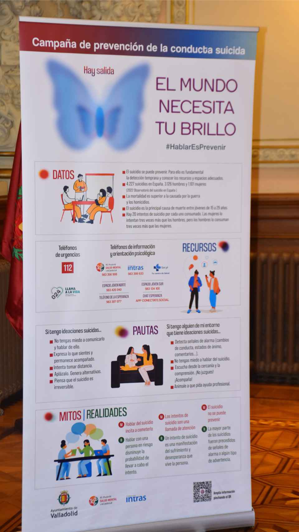 Infografía que estará en los centros cívicos y espacios juveniles