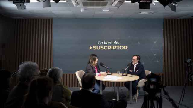 Puri Beltrán y Fernando Garea, durante 'La hora del suscriptor'.