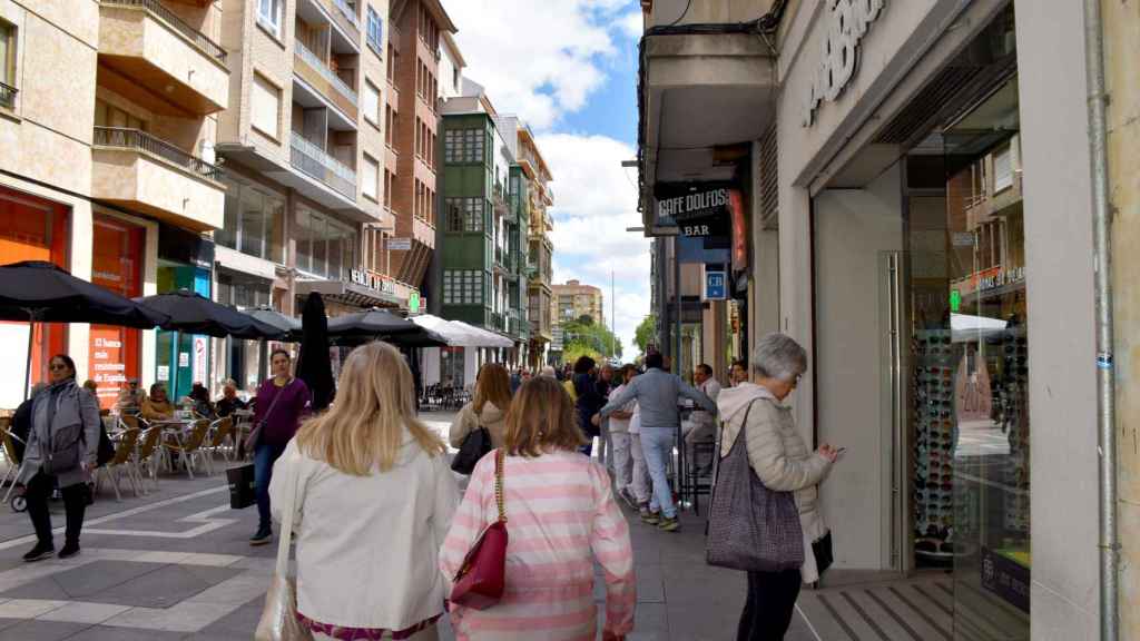 La calle de Santa Clara en Zamora