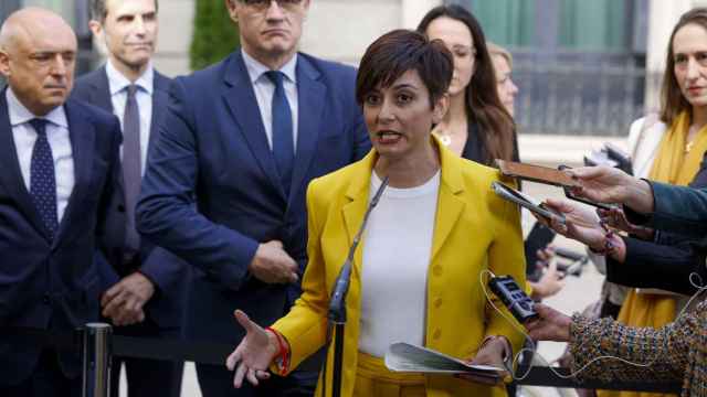 La ministra de Vivienda, Isabel Rodríguez, este jueves en el Congreso de los Diputados.
