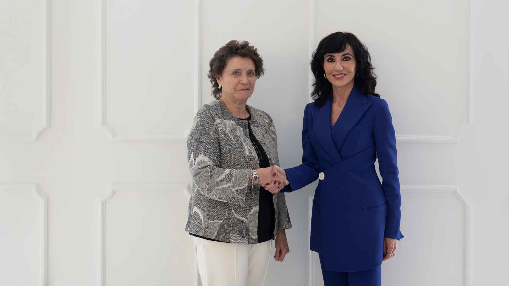 Almudena López del Pozo, Consejera Delegada de Pymar y Ana I. Fernández Álvarez, Rectora de Cunef Universidad.