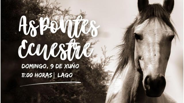 La 2ª edición de ‘As Pontes Ecuestre’ (A Coruña) se celebrará el 9 de junio en el entorno del Lago