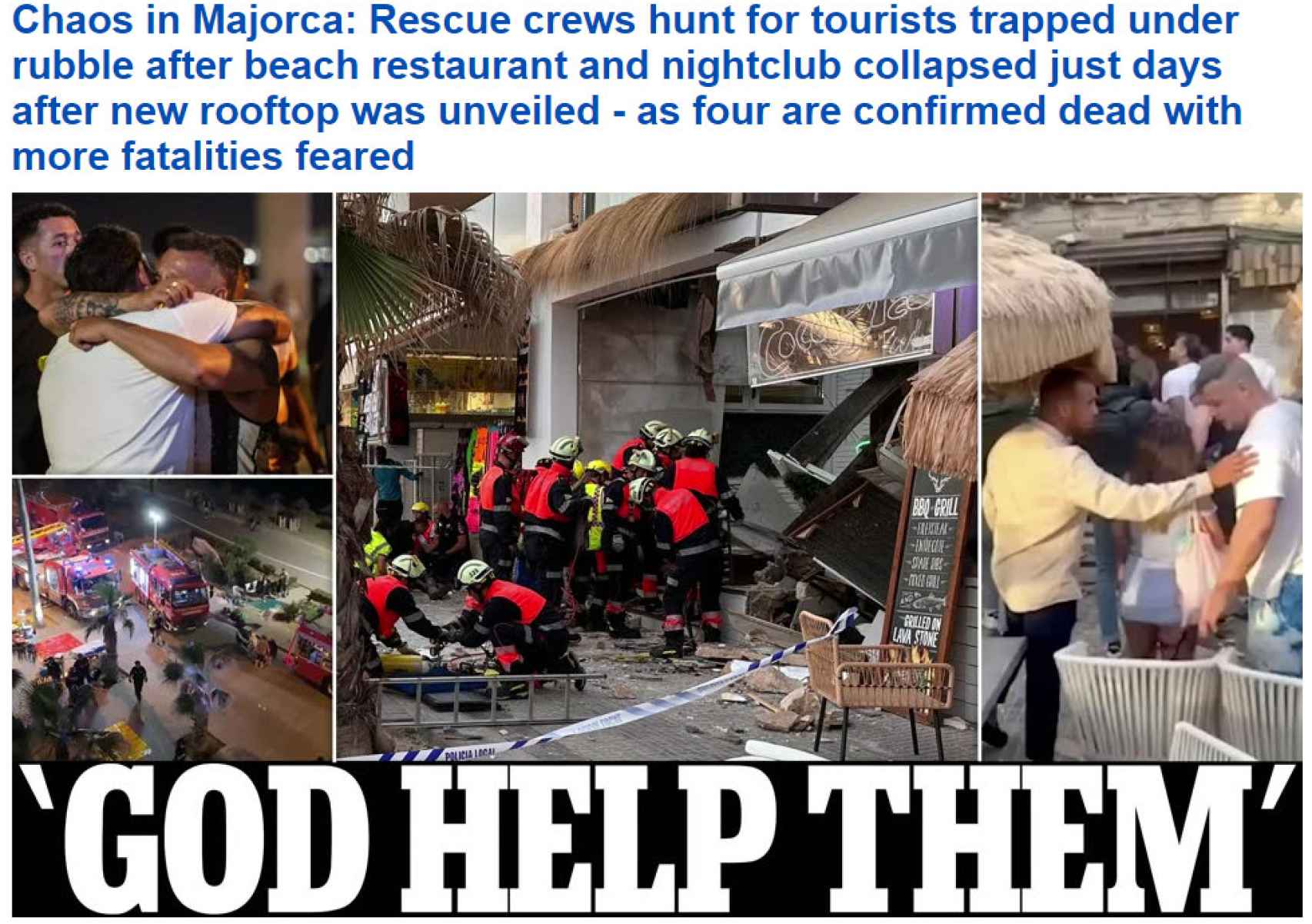 Portada del diario británico The Daily Mail.