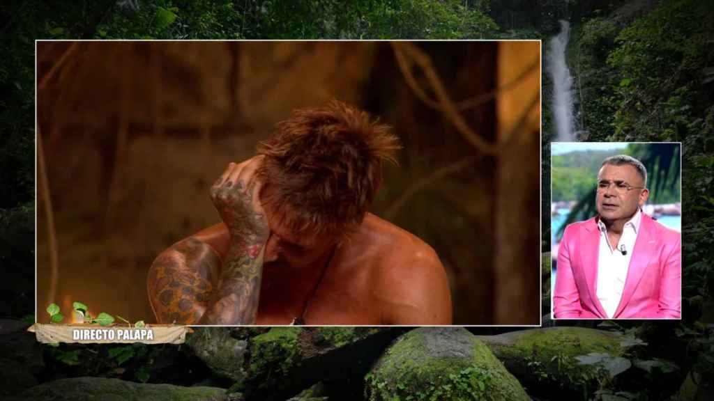 Jorge Javier anima a Gorka Ibarguren en 'Supervivientes 2024'
