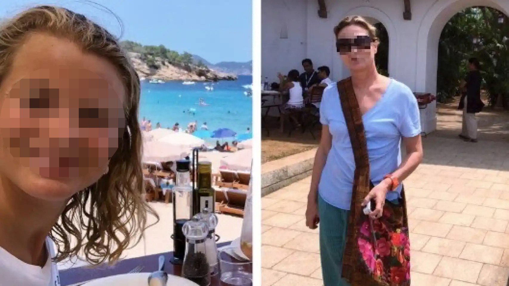 Susana Vilar (d) y su hija Elena (i), las dos mujeres asesinadas en un mercadillo en Bamiyán, Afganistán.