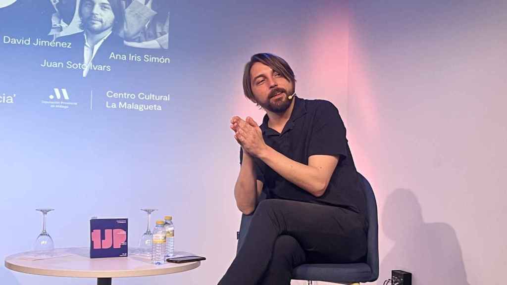 Juan Soto Ivars en la mesa de debate de las I Jornadas de Periodismo