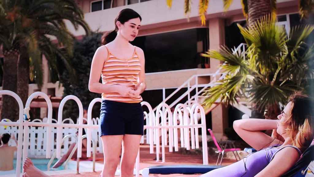 Una de las escenas grabadas en el Hotel Beatriz de Toledo.