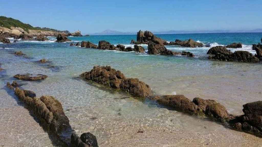 Las piscinas naturales de Bolonia, en Cádiz.