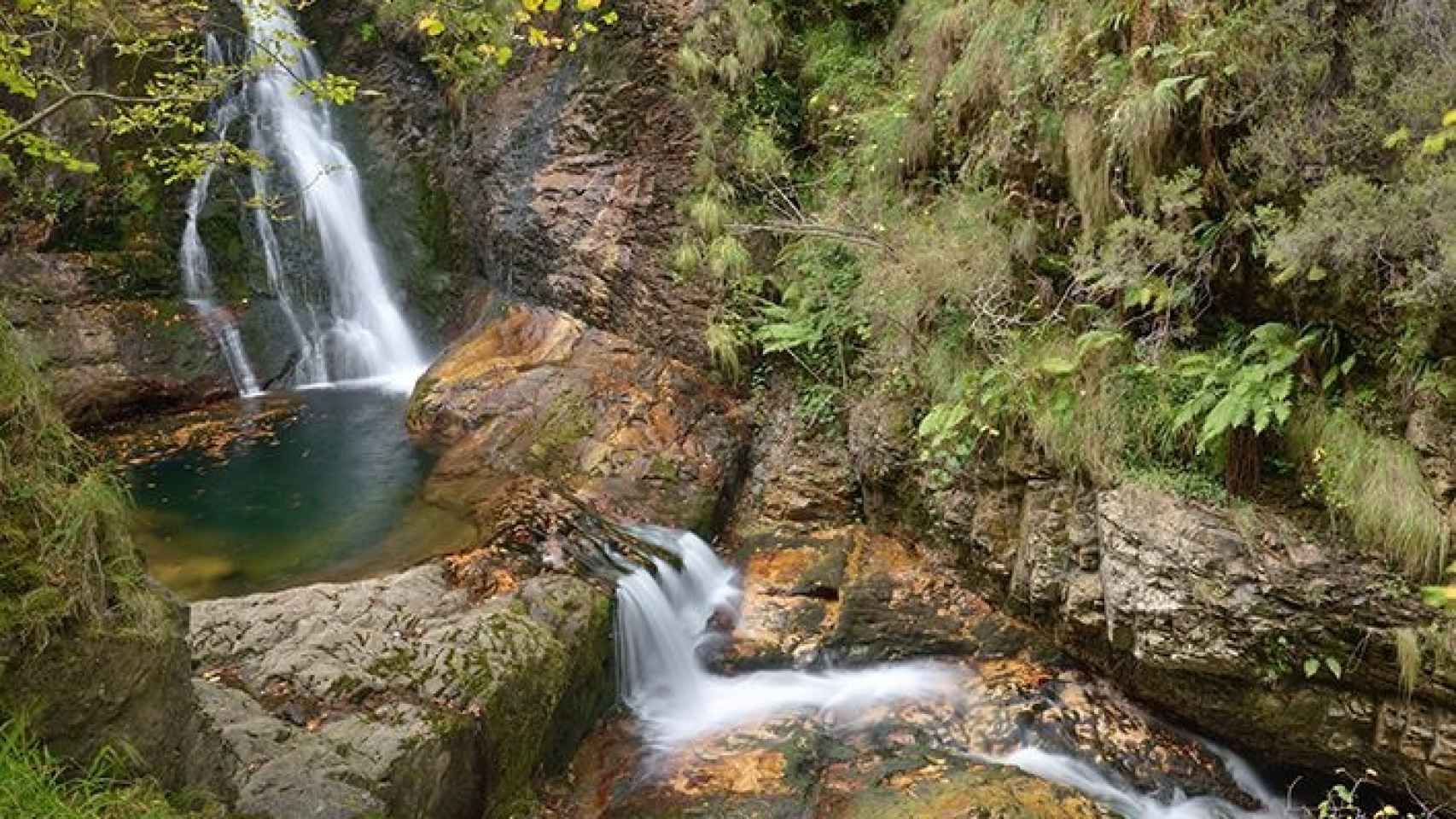 Tramo con agua de la ruta del Alba.