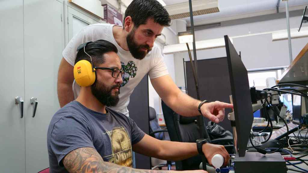 Investigadores de la UMA.