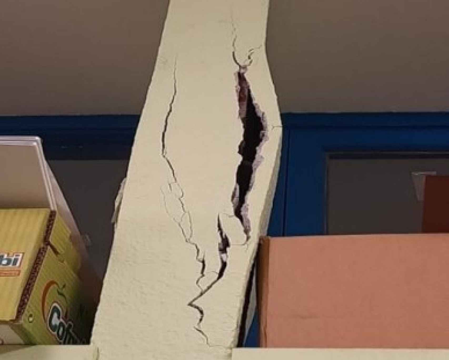 Estado de las aulas del CEIP La Palomera