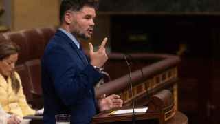 Gabriel Rufián, portavoz de ERC en el Congreso.