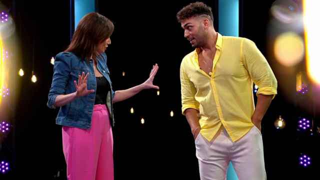 Marta Flich y Ricky en 'Naked Attraction'