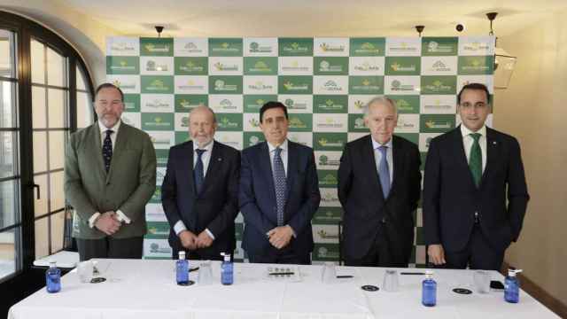 Foto durante la rueda de prensa