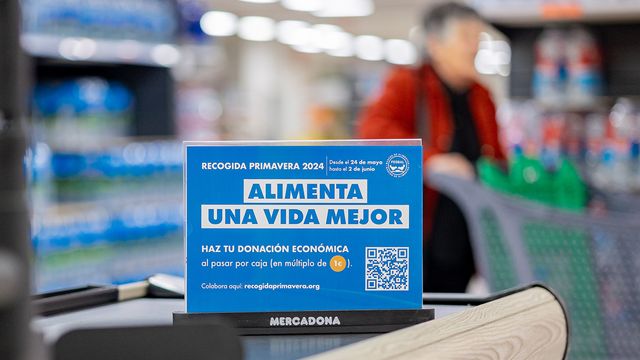 Campaña de recogida de alimentos de Mercadona
