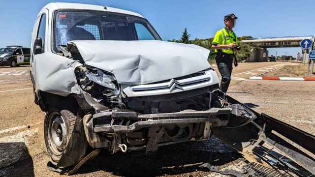 Accidente en La Fuente de San Esteban