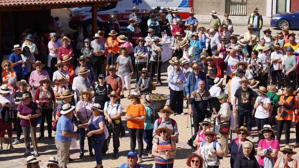 Los participantes de 'Paseos Saludables'