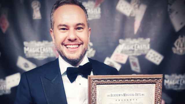 Jorge Blass, recién premiado con el Oscar de la magia.
