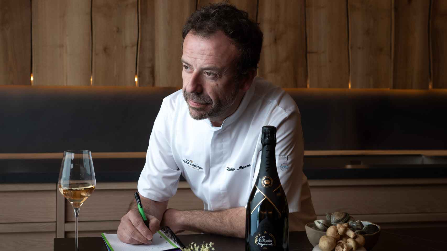 El chef Nacho Manzano.