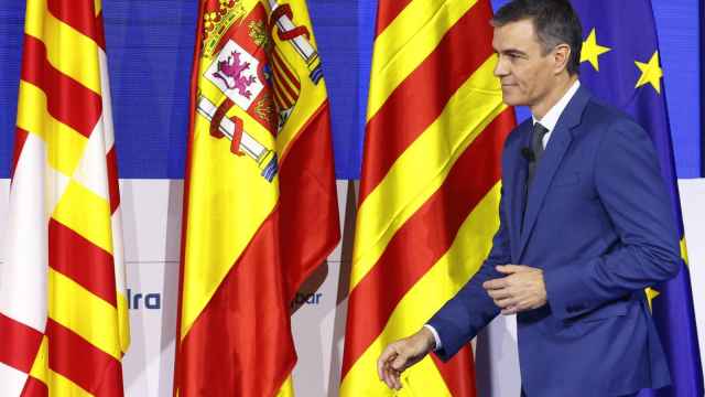 El presidente del Gobierno, Pedro Sánchez, este viernes en el Cercle d'Economía de Barcelona.
