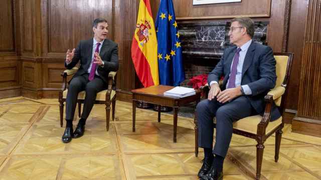 Pedro Sánchez y Alberto Núñez Feijóo, en su último encuentro cara a cara en el Congreso de los Diputados.