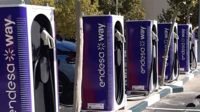 Punto de recarga de Endesa X Way.