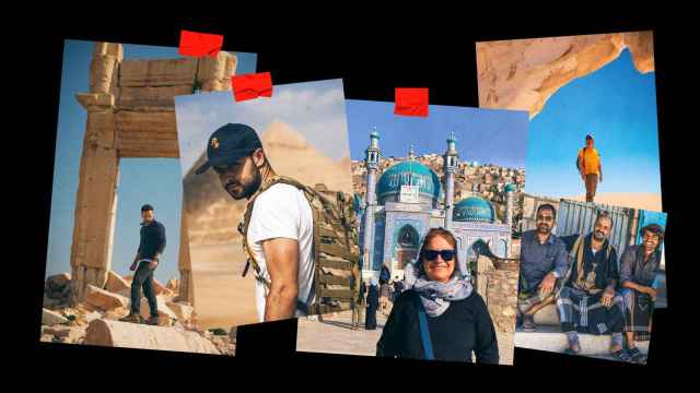 En la imagen, Guillermo, Mónica, Iosu y Joan disfrutan de destinos exóticos.