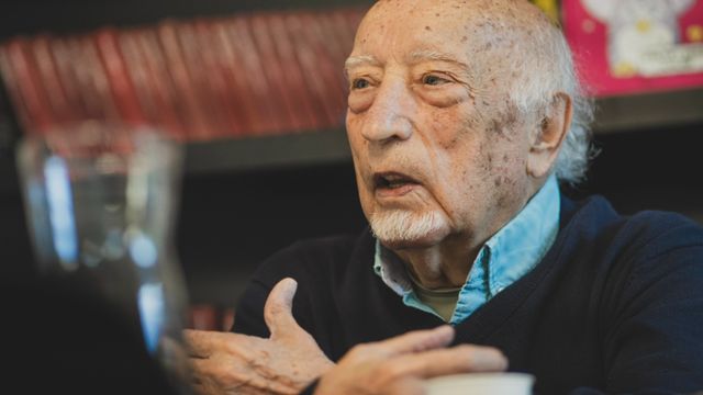 El escritor Manuel Vicent presenta su nuevo libro, 'Una historia particular', editado por Alfaguara.