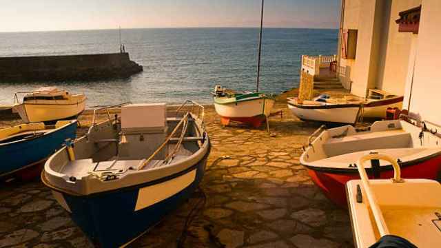 Una de las vistas de la costa de Guéthary, en Francia.