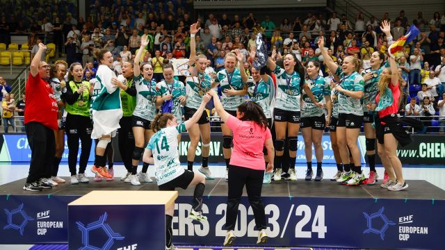 El Atticgo Elche en el podio.