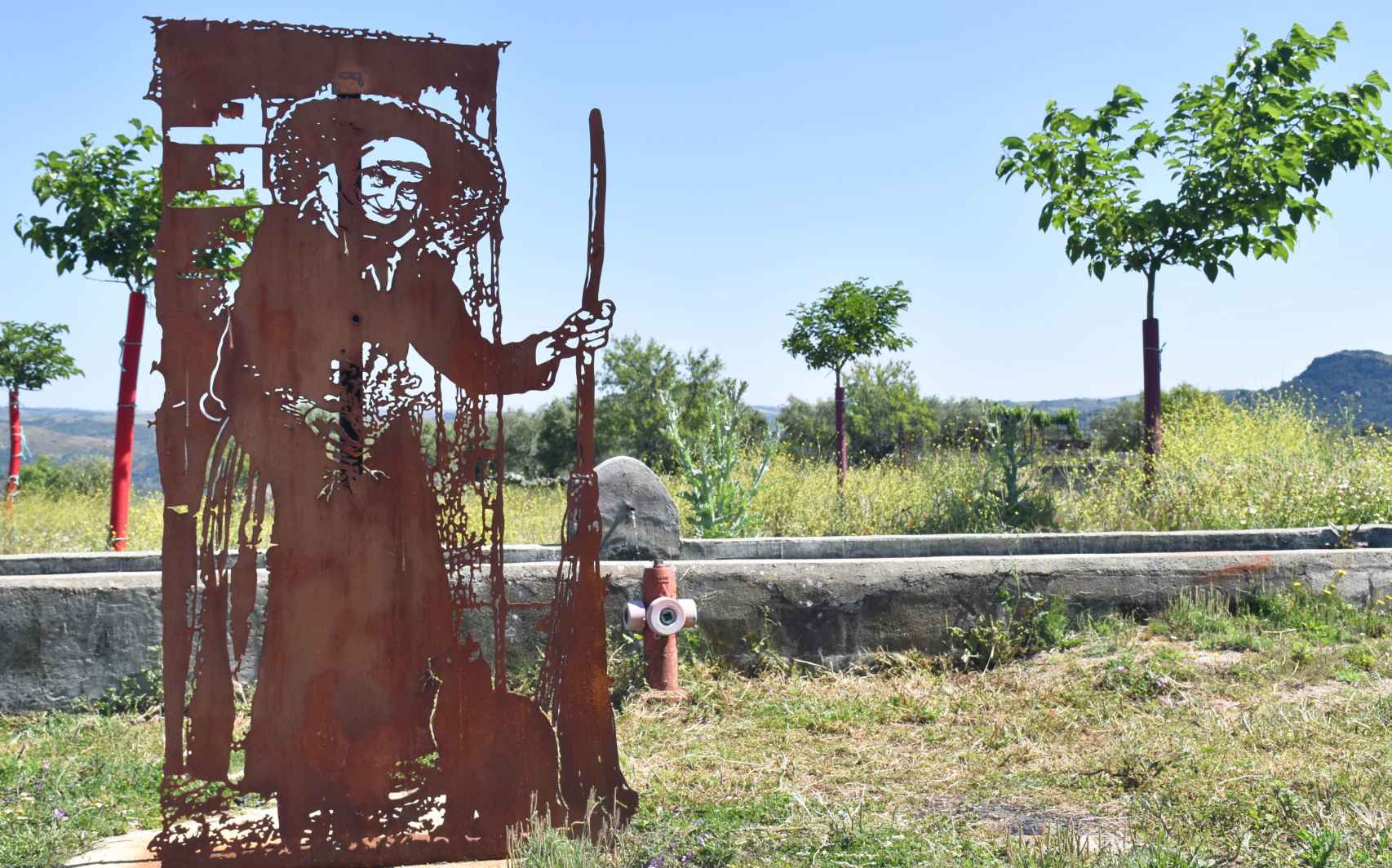 La bruja del Barrocal, en la Ruta de los Oficios en Villarino de los Aires