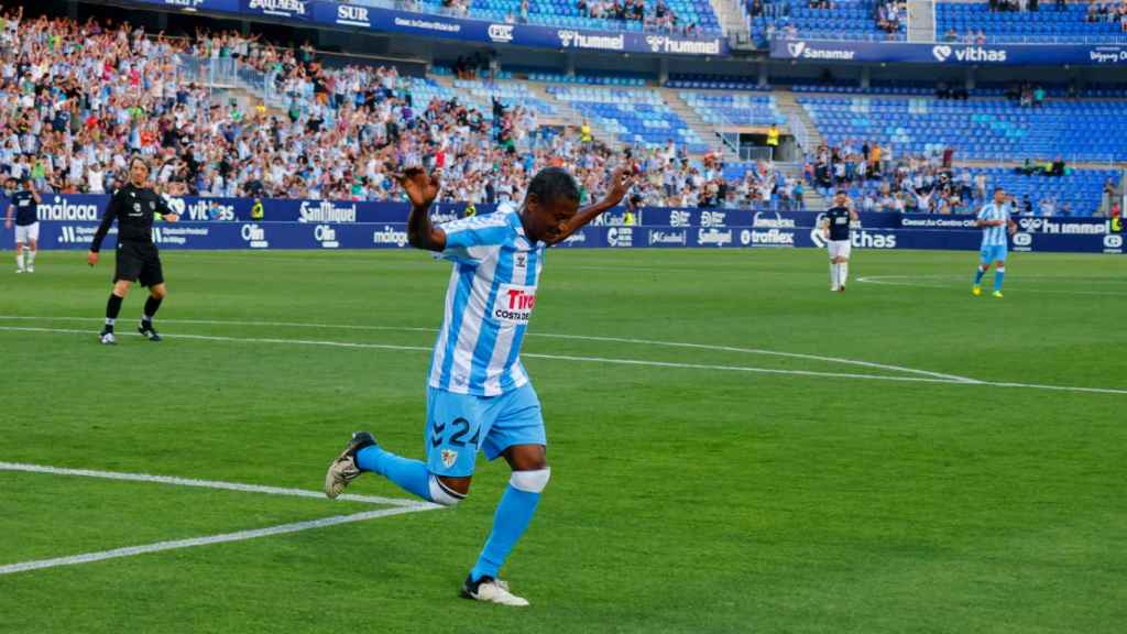 Catanha hizo volar de nuevo la 'gaviota' en La Rosaleda