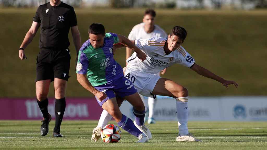 El Málaga le gana 1-2 al Castilla y acaba tercero