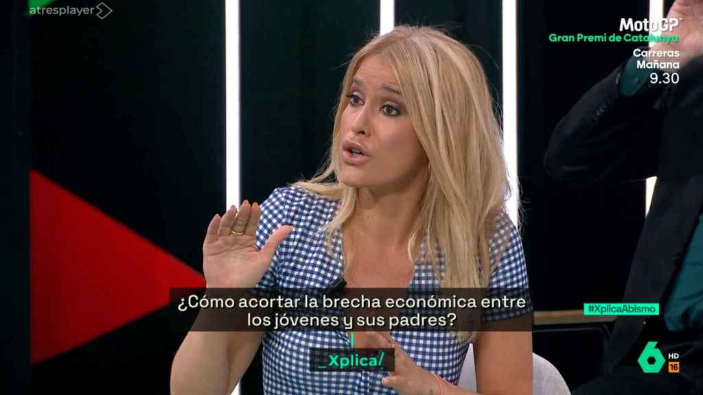 Afra Blanco en 'laSexta Xplica'.