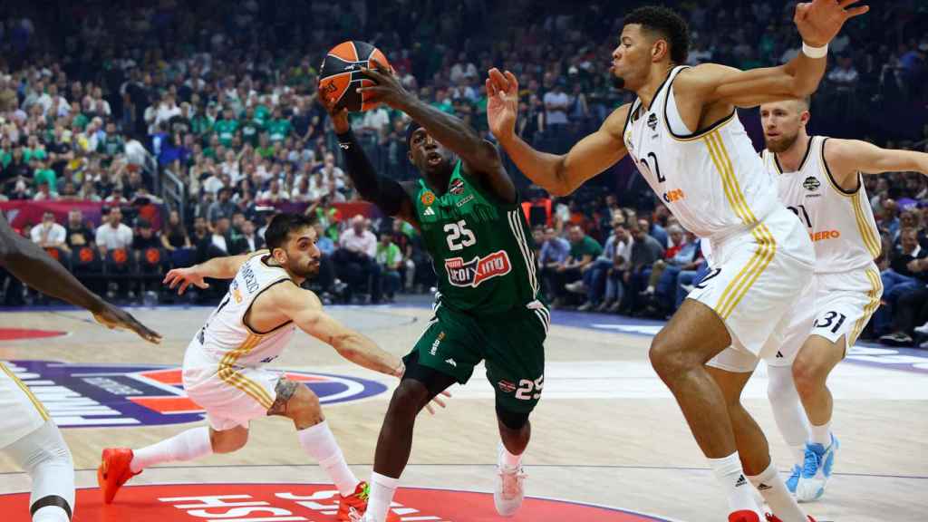 Tavares, durante la final de Euroliga.