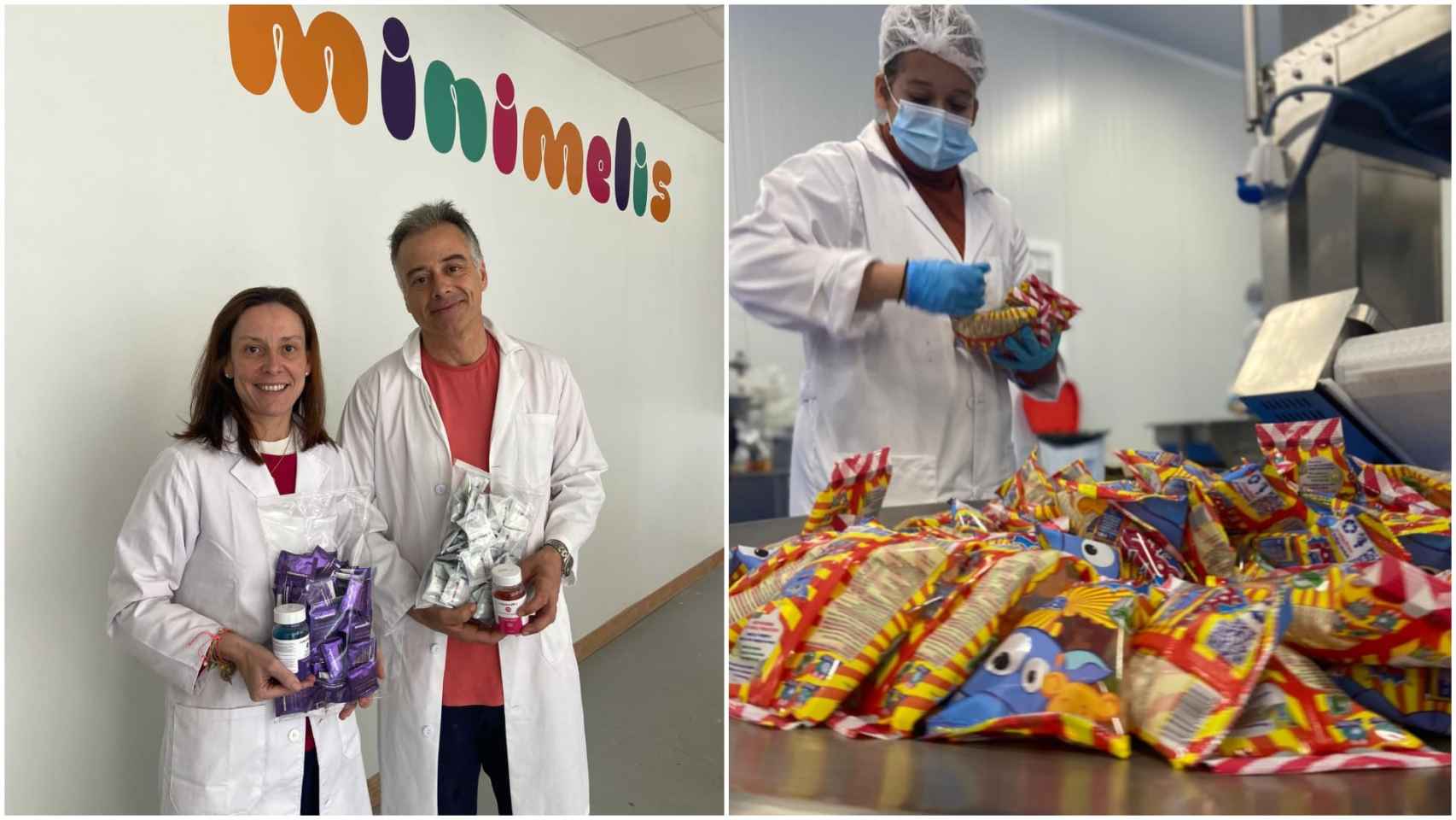 Mercedes Toscano y Jorge Núñez, fundadores de Minimelis.
