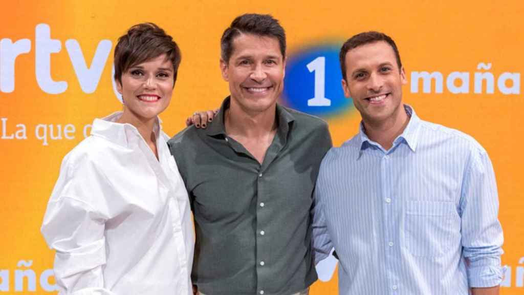 Los presentadores de 'Mañaneros'