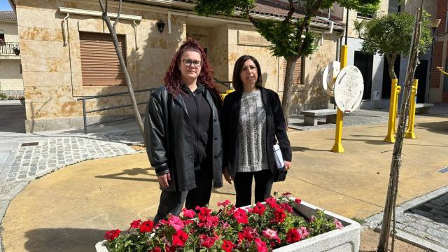 Concejalas de Juventud y Educación del Ayuntamiento de Villamayor