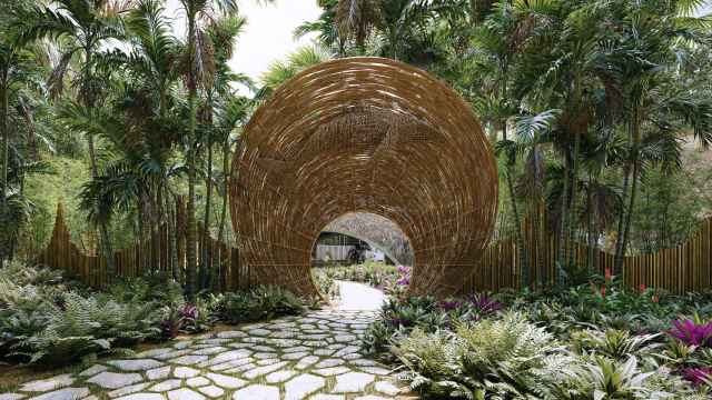 Una de las zonas del hotel Cayo Levantado Resort, cerca del restaurante La Senda.