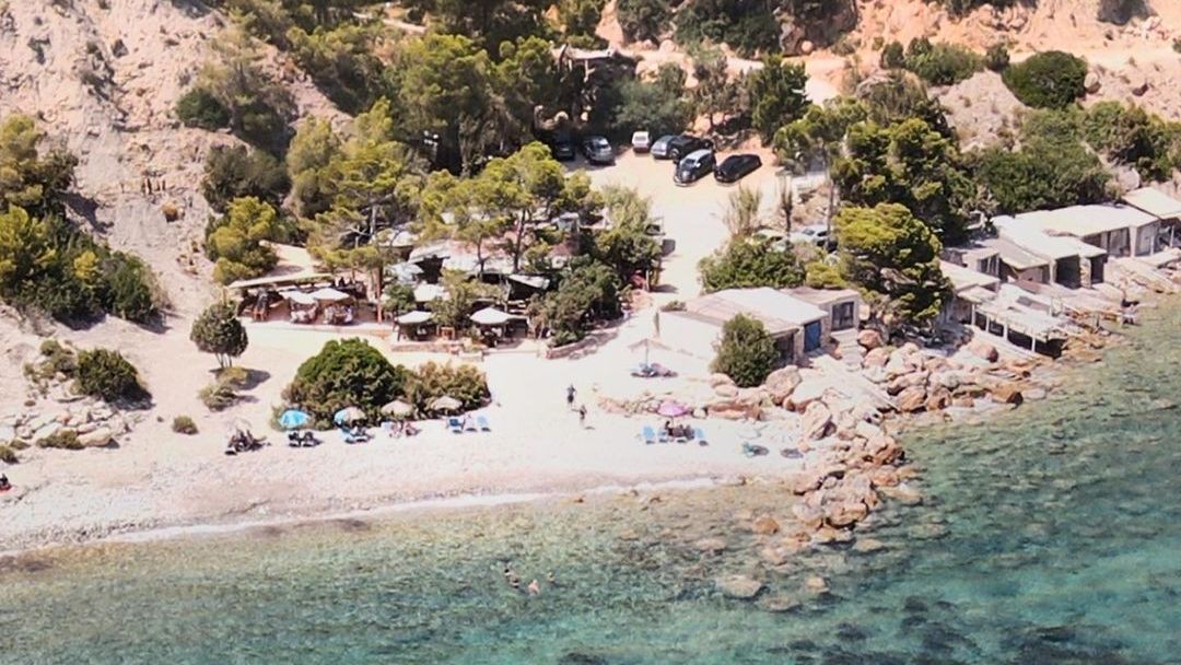 Ses Boques, en la playa de Ses Boques.
