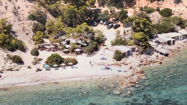 Ses Boques, en la playa de Ses Boques.