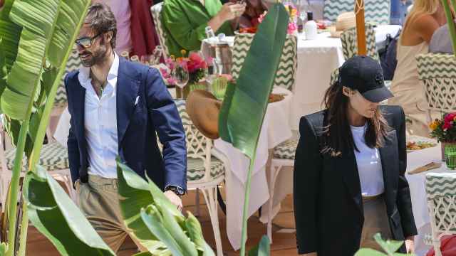 Enrique Solís y Vicky Martín Berrocal en Marbella, el pasado 28 de abril.