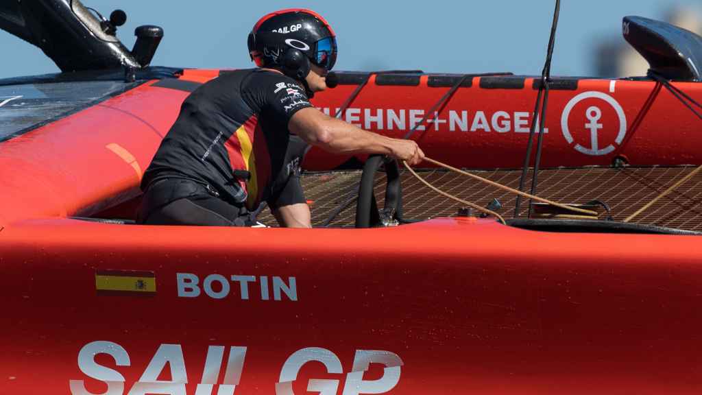 Diego Botín, regatista olímpico