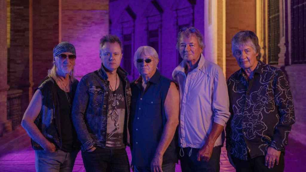La mítica banda de rock británica Deep Purple