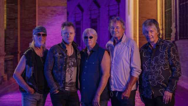 La mítica banda de rock británica Deep Purple
