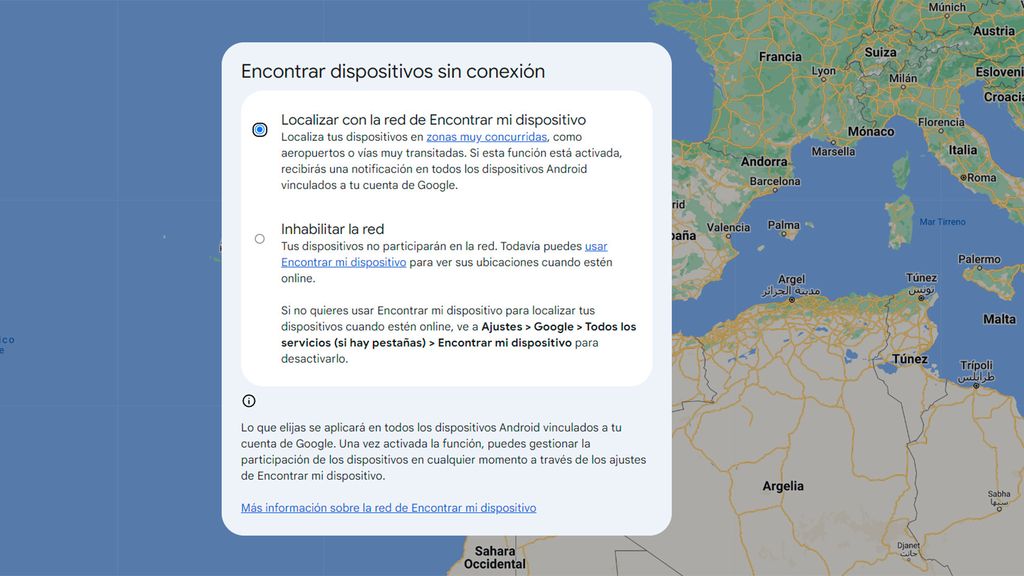 Localizador Google